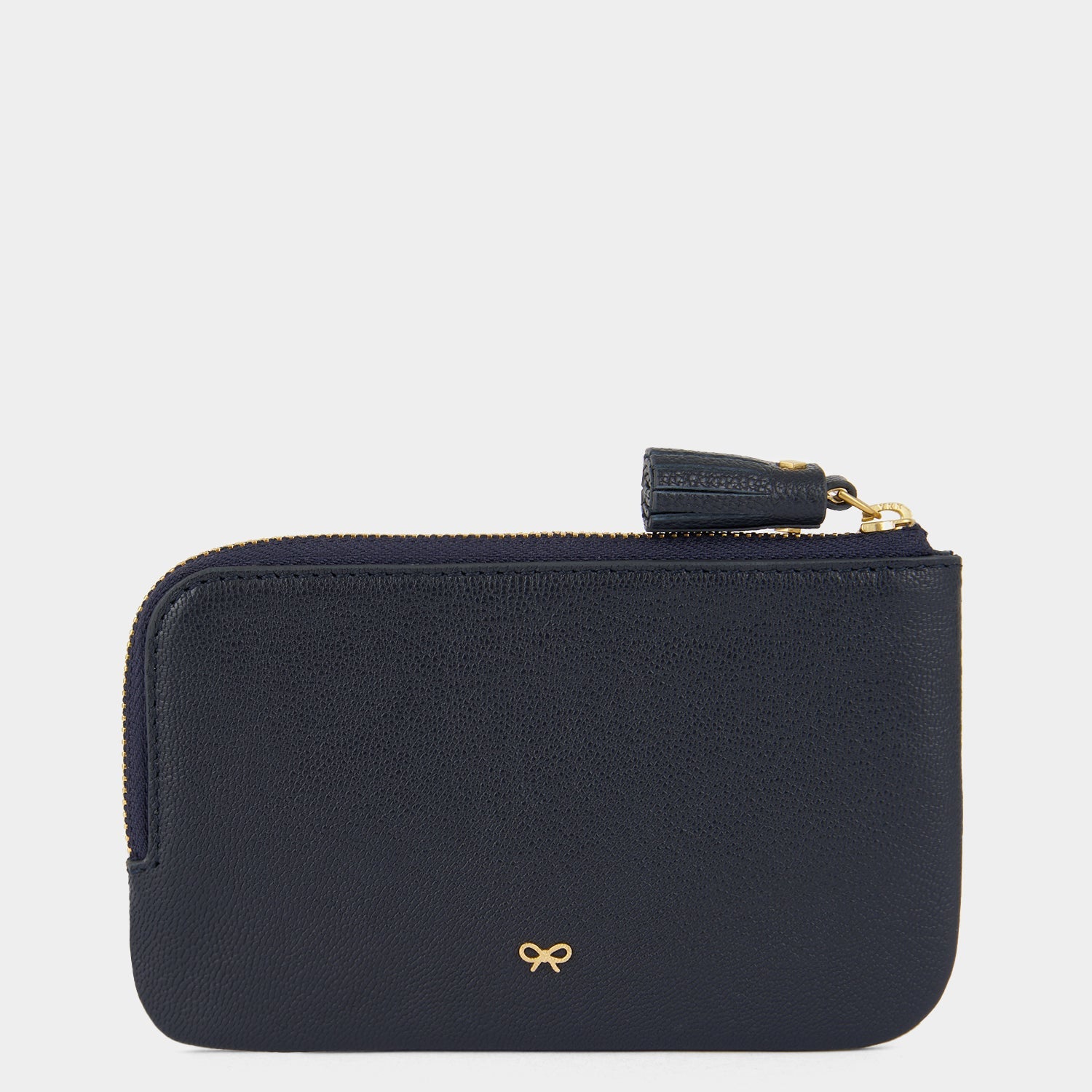 Anya Brands British Airways Concorde Zip Loose Pocket -

          
            Capra Leather in Marine Blue -
          

          Anya Hindmarch US
