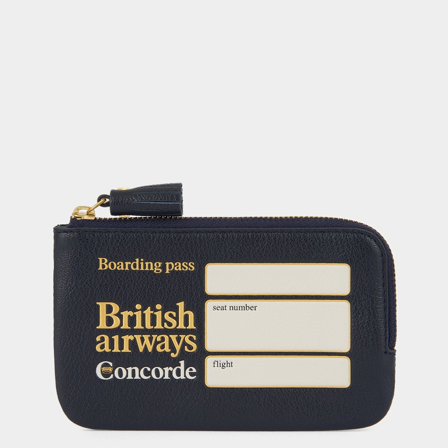 Anya Brands British Airways Concorde Zip Loose Pocket