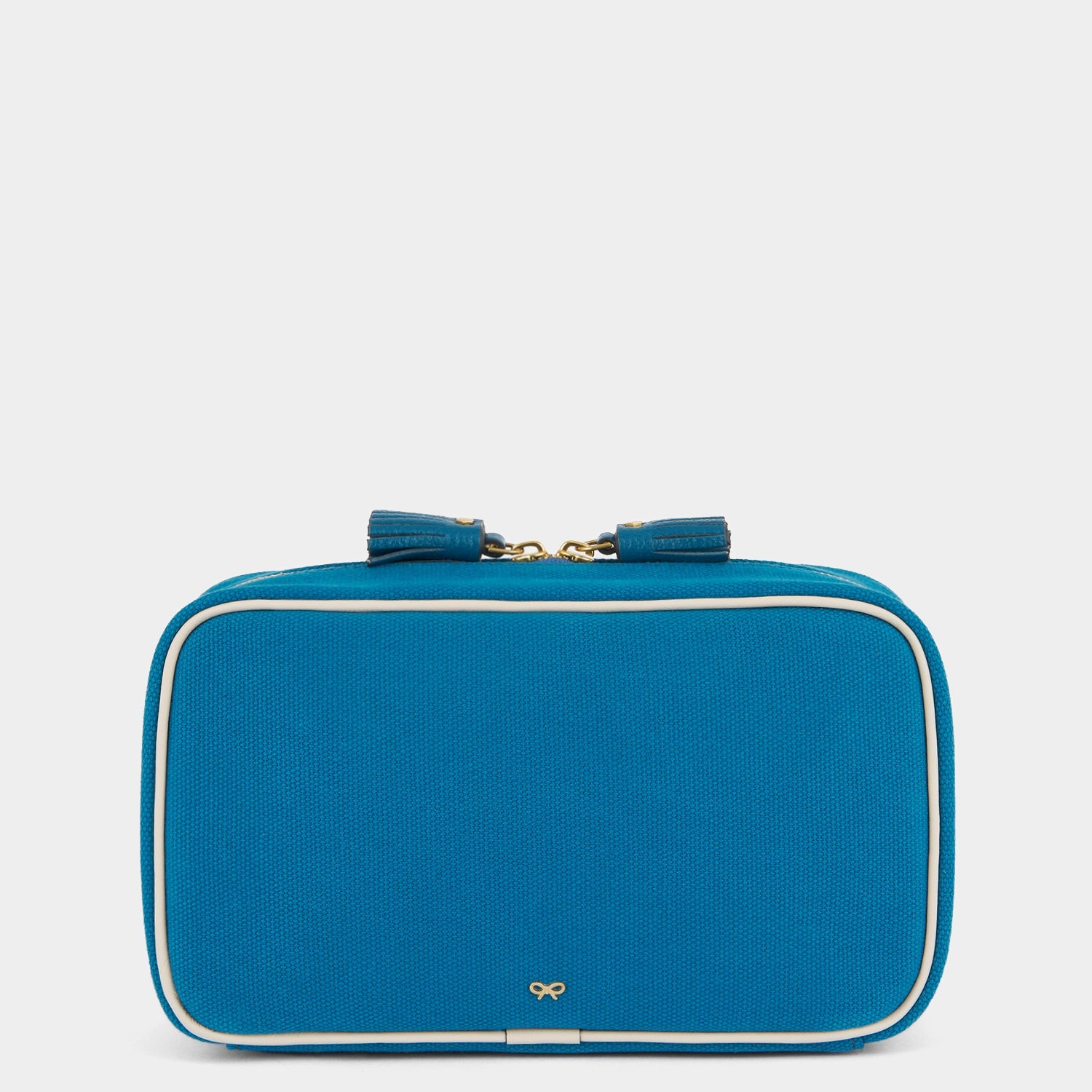 Amenity Kit Pouch -

          
            Recycled Canvas in Light Petrol Blue -
          

          Anya Hindmarch US
