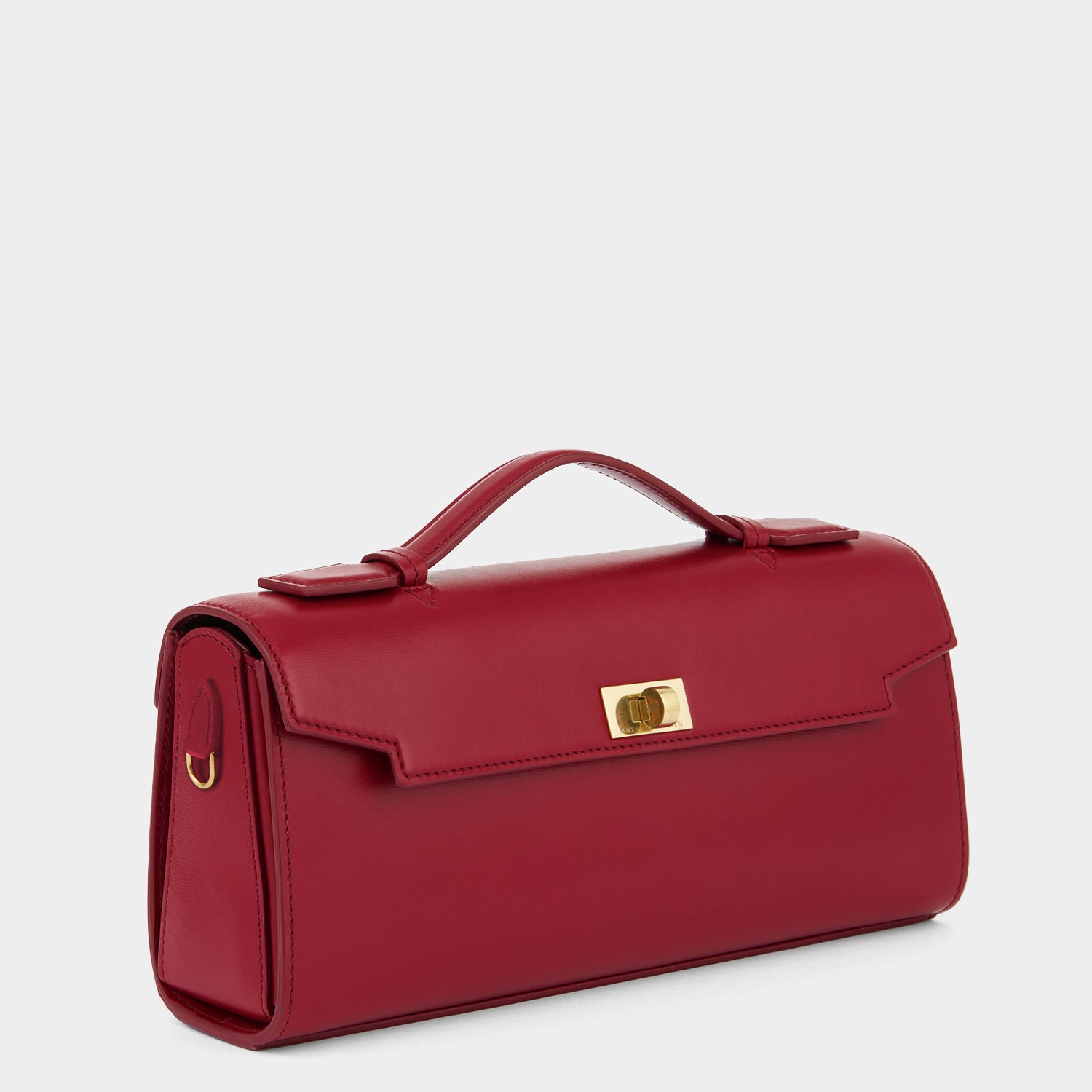 Mortimer Clutch -

          
            Calf Leather in Vampire Red -
          

          Anya Hindmarch US
