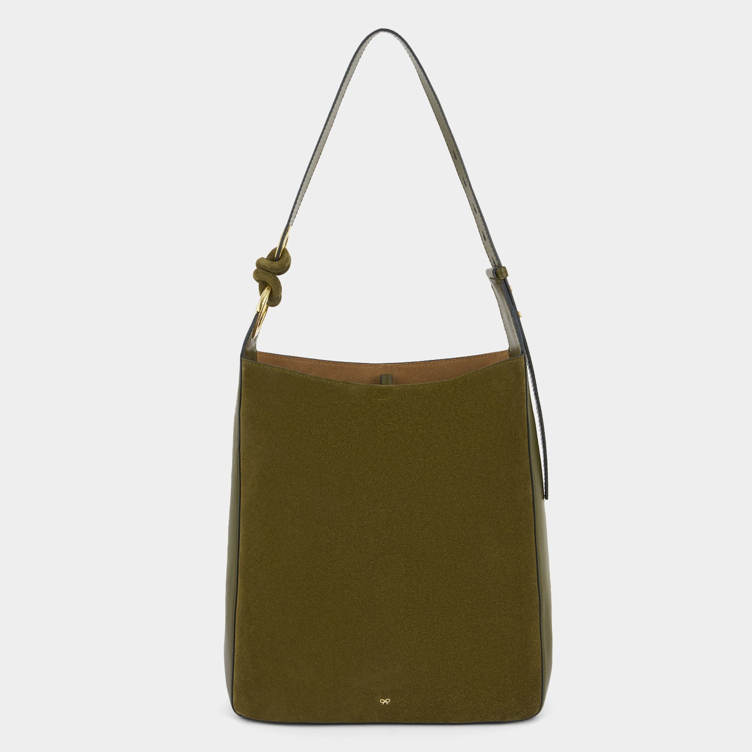 Ringo Shoulder Bag -

          
            Suede Leather in Bonsai Green -
          

          Anya Hindmarch US
