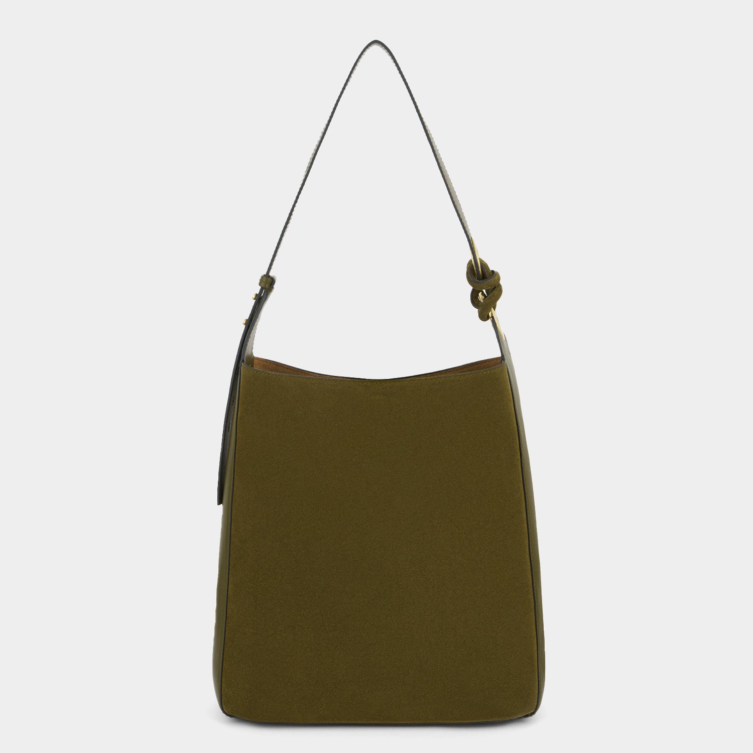 Ringo Shoulder Bag -

          
            Suede Leather in Bonsai Green -
          

          Anya Hindmarch US
