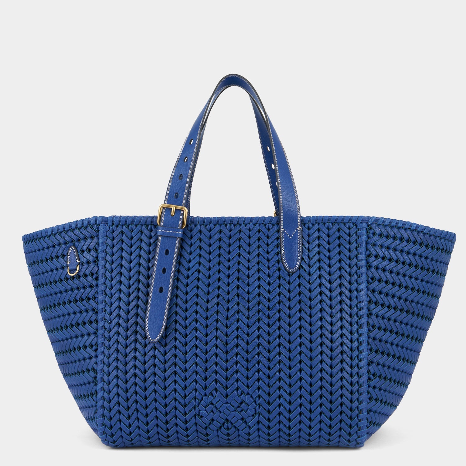 新品　ANYA HINDMARCH ニーソン　トートバッグ　ネイビー Neeson Square Tote | Anya Hindmarch US