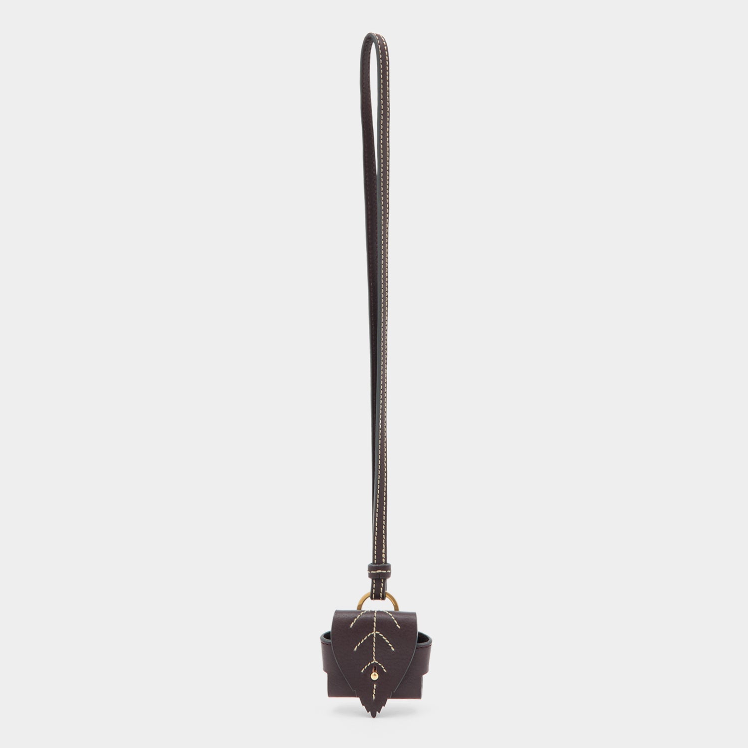 RTN Earphone Case -

          
            Natural Grain Leather in Grape -
          

          Anya Hindmarch US
