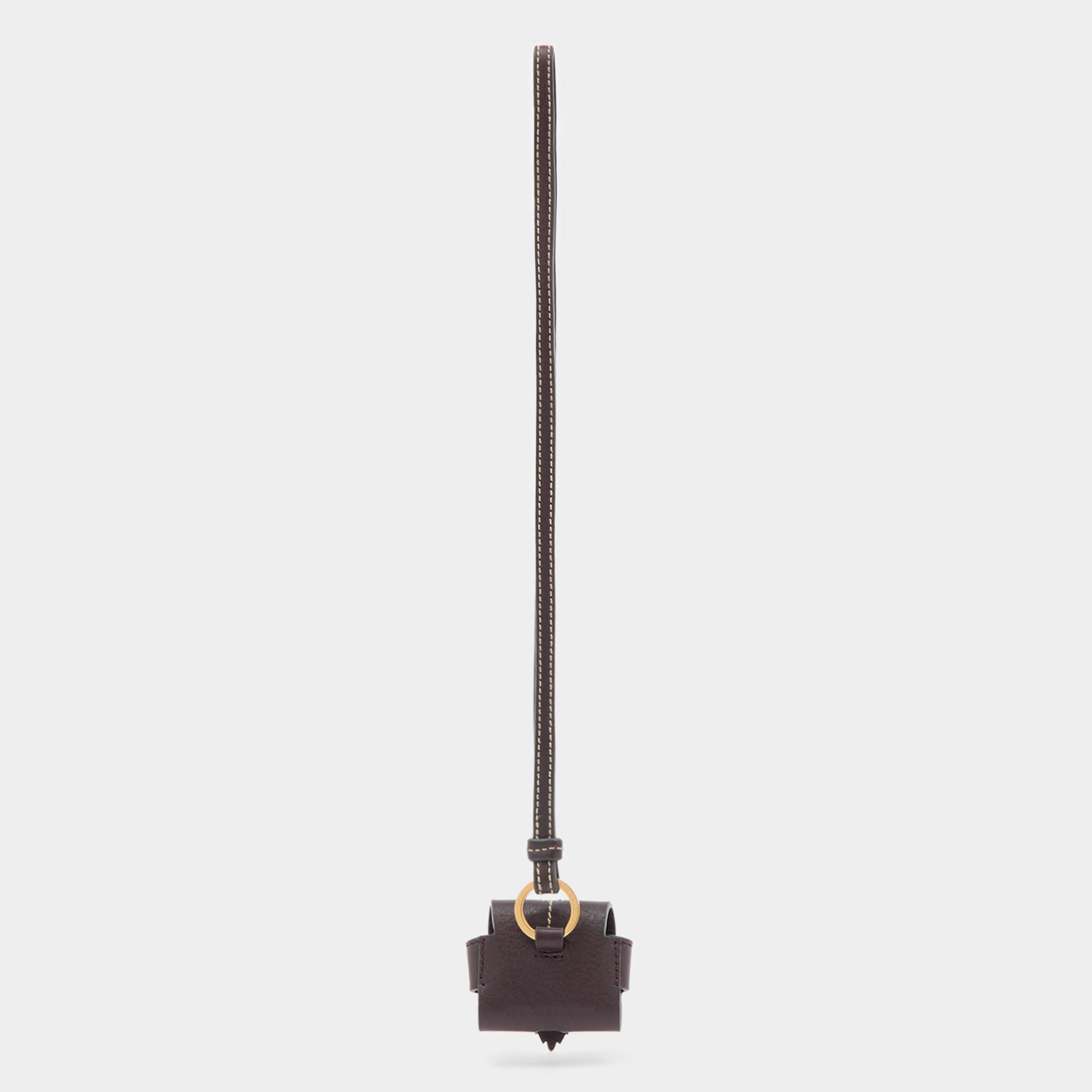 RTN Earphone Case -

          
            Natural Grain Leather in Grape -
          

          Anya Hindmarch US
