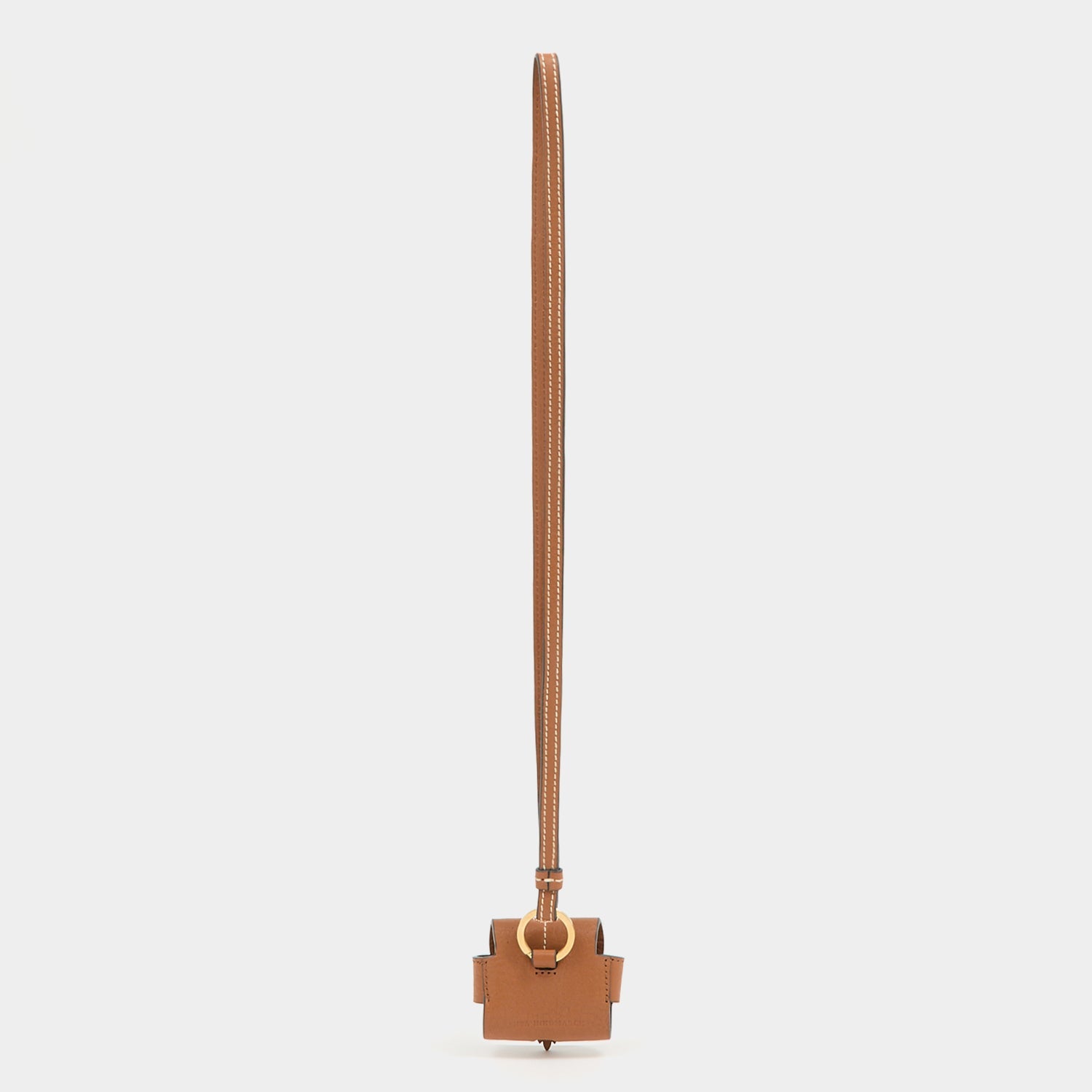 RTN Earphone Case -

          
            Natural Grain Leather in Pecan -
          

          Anya Hindmarch US
