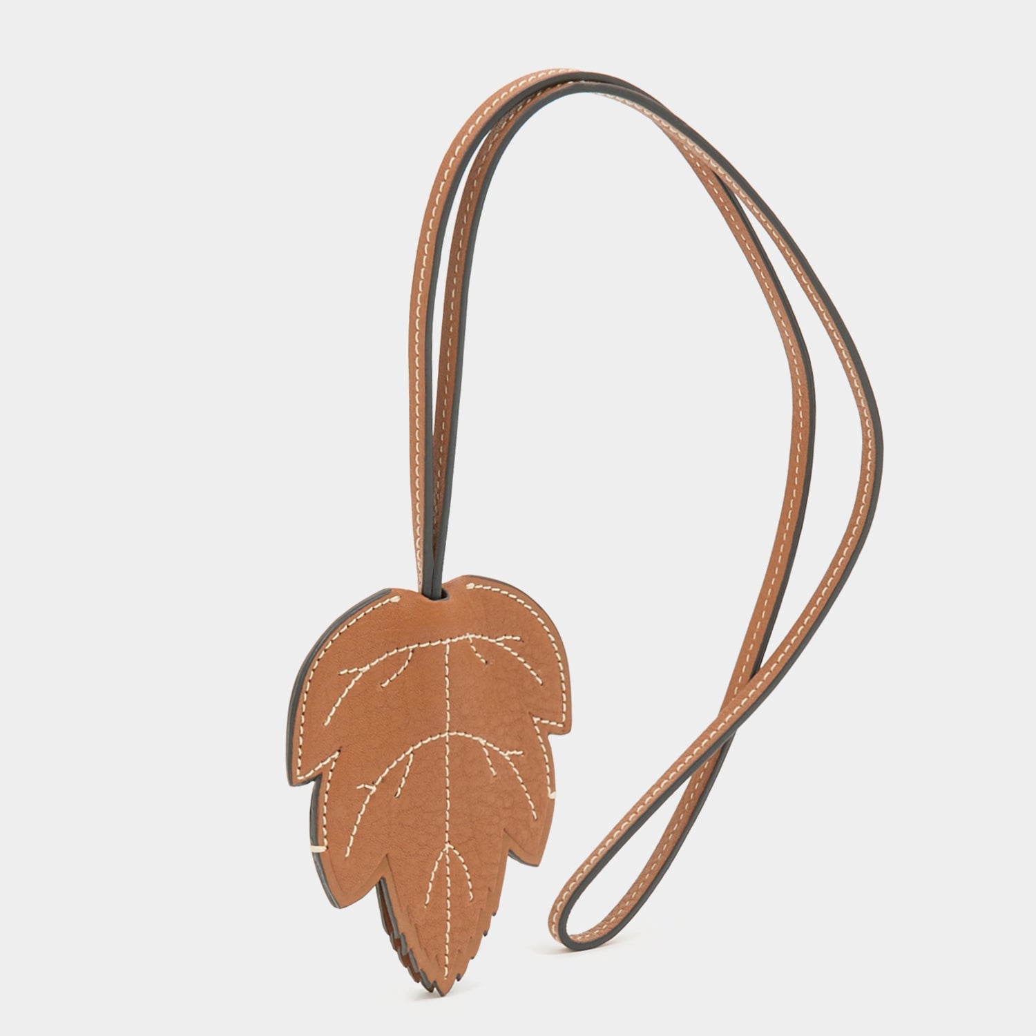 RTN Leaf Key Charm -

          
            Natural Grain Leather in Pecan -
          

          Anya Hindmarch US
