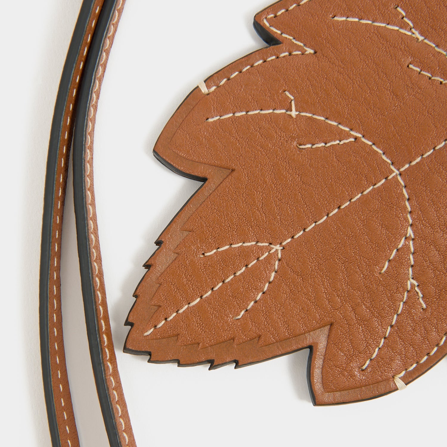 RTN Leaf Key Charm -

          
            Natural Grain Leather in Pecan -
          

          Anya Hindmarch US
