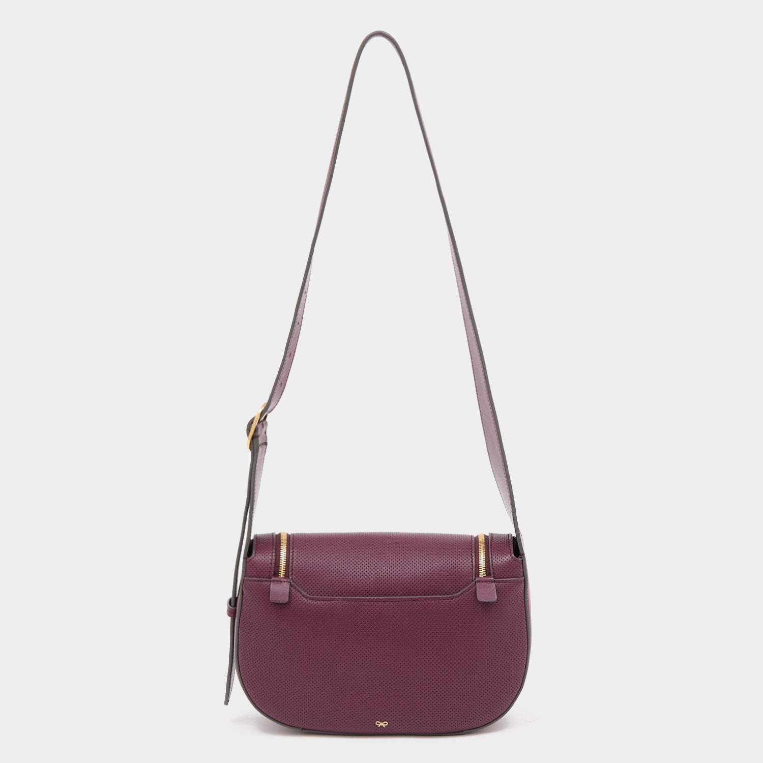 Vere Perforated Small Cross-body -

          
            Perforated Leather in Orchid Purple -
          

          Anya Hindmarch US
