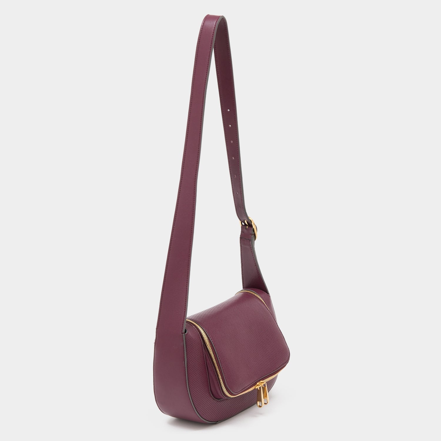 Vere Perforated Cross-body -

          
            Perforated Leather in Orchid Purple -
          

          Anya Hindmarch US
