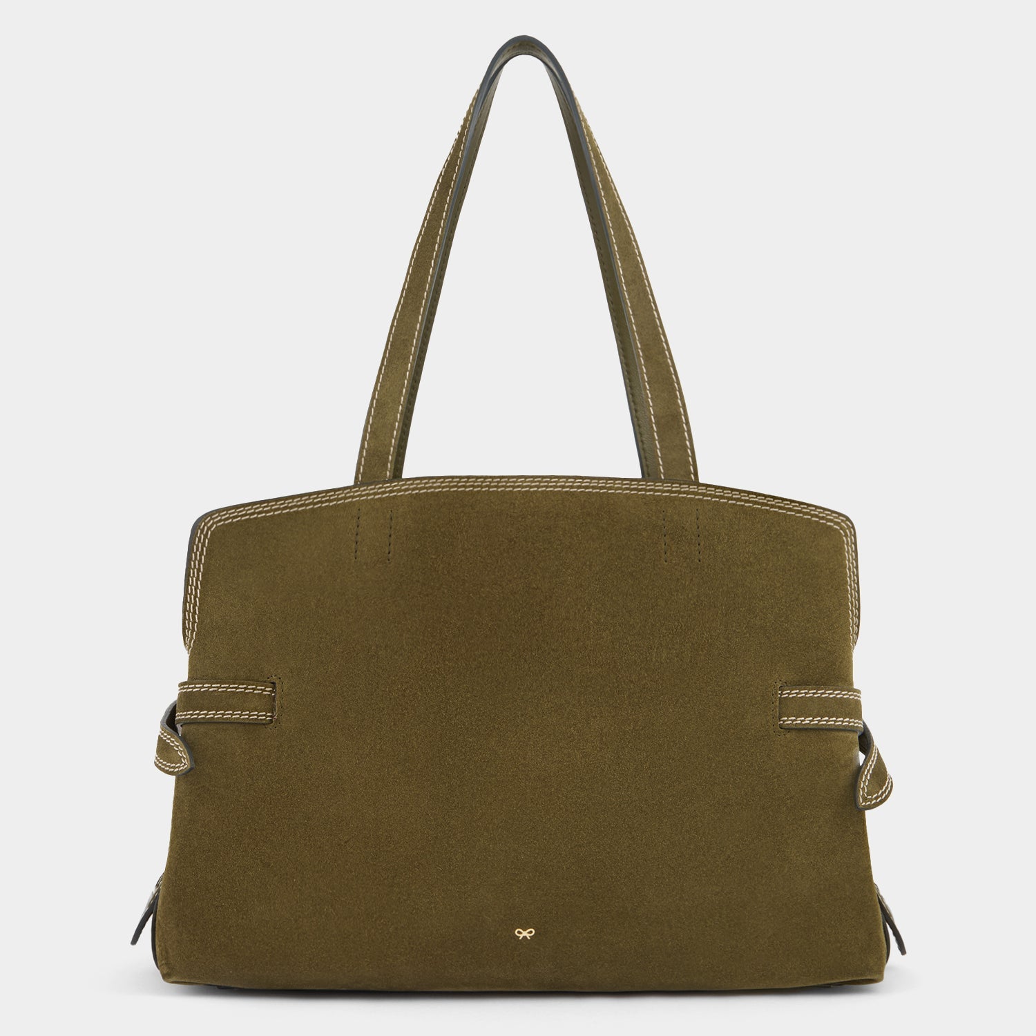 Wilson Stitch Shoulder Bag -

          
            Suede Leather in Bonsai Green -
          

          Anya Hindmarch US
