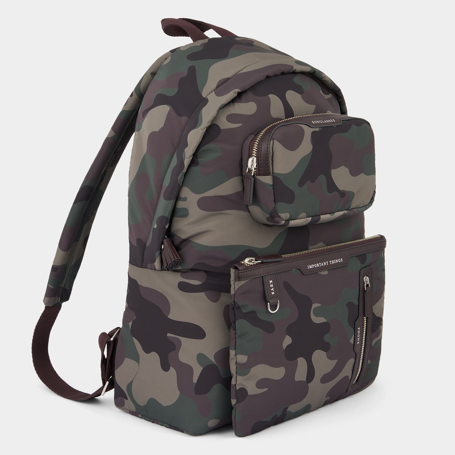 Camouflage Multi Pocket Backpack -

          
            Nylon in Camouflage -
          

          Anya Hindmarch US
