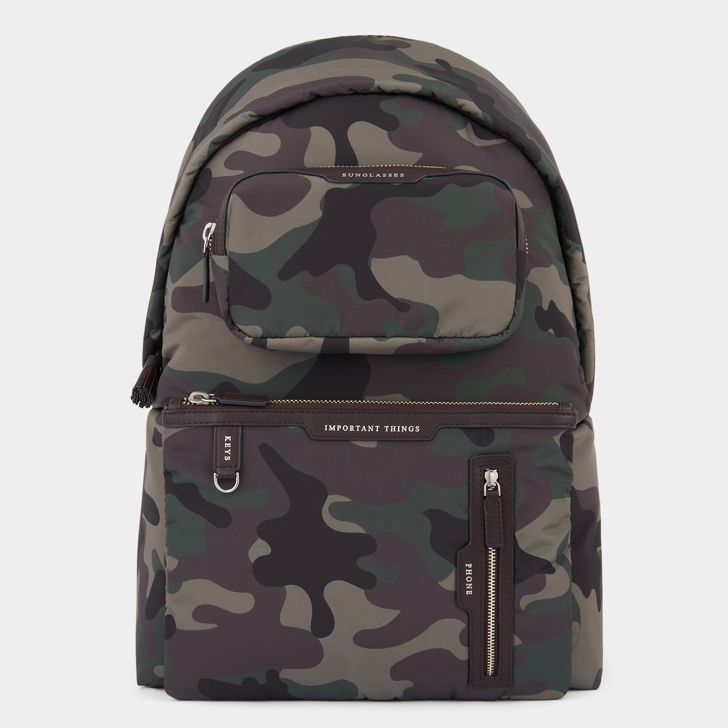 Camouflage Multi Pocket Backpack -

          
            Nylon in Camouflage -
          

          Anya Hindmarch US
