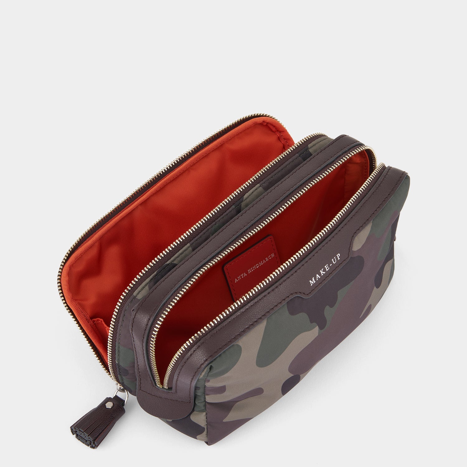 Camouflage Small Make-Up Pouch -

          
            Nylon in Camouflage -
          

          Anya Hindmarch US
