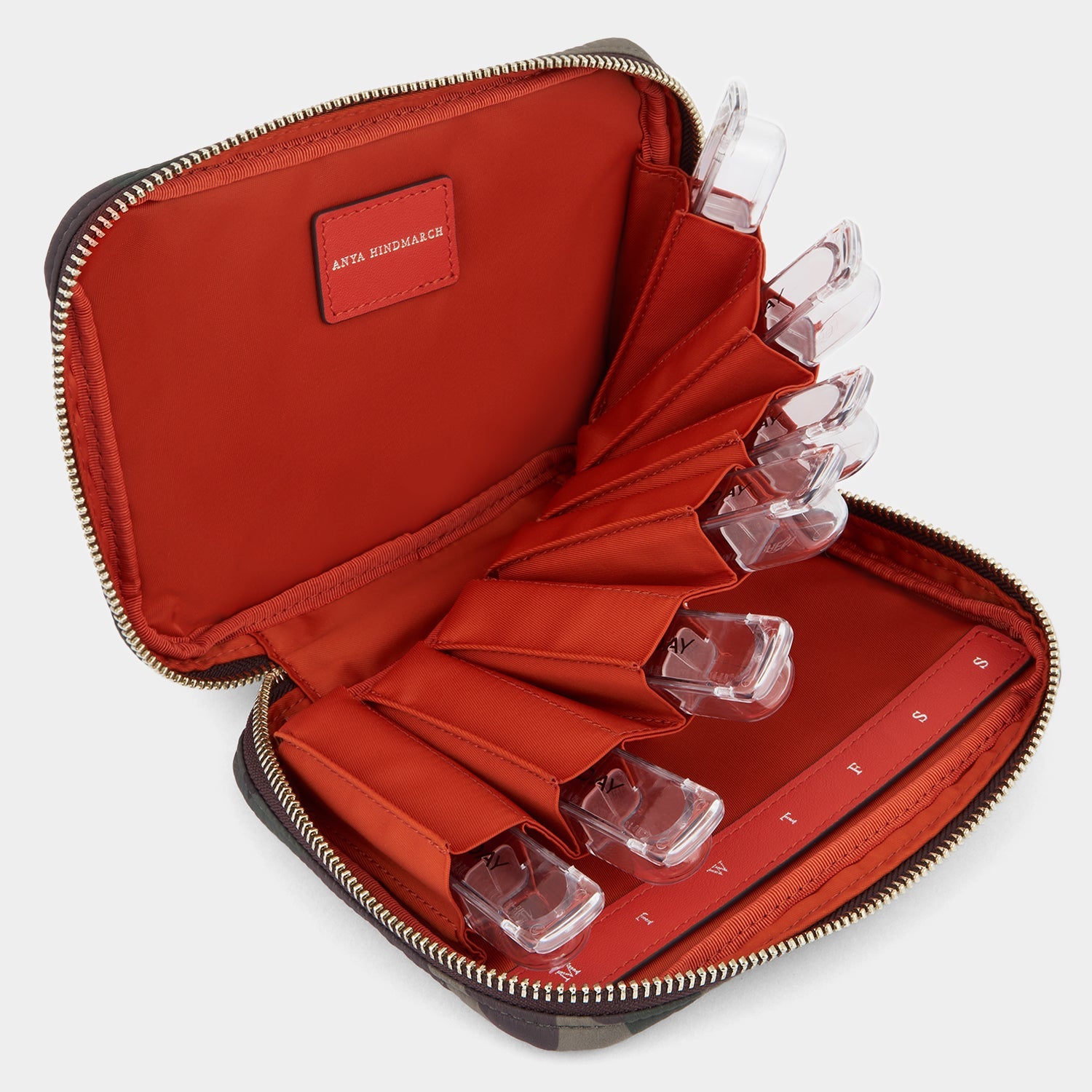 Camouflage Pills Box -

          
            Nylon in Camouflage -
          

          Anya Hindmarch US

