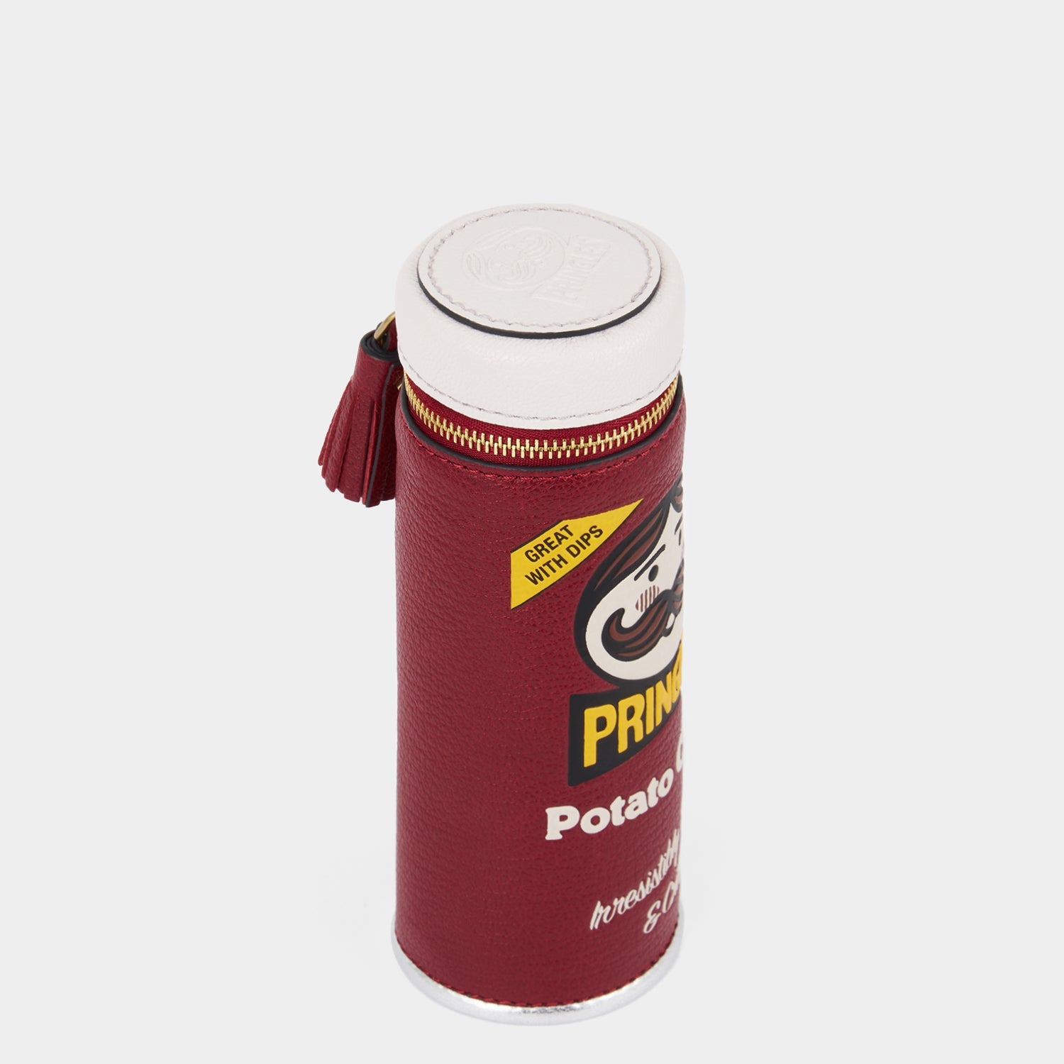 Anya Brands Pringles Coin Purse -

          
            Smooth Leather in Vampire Red -
          

          Anya Hindmarch US
