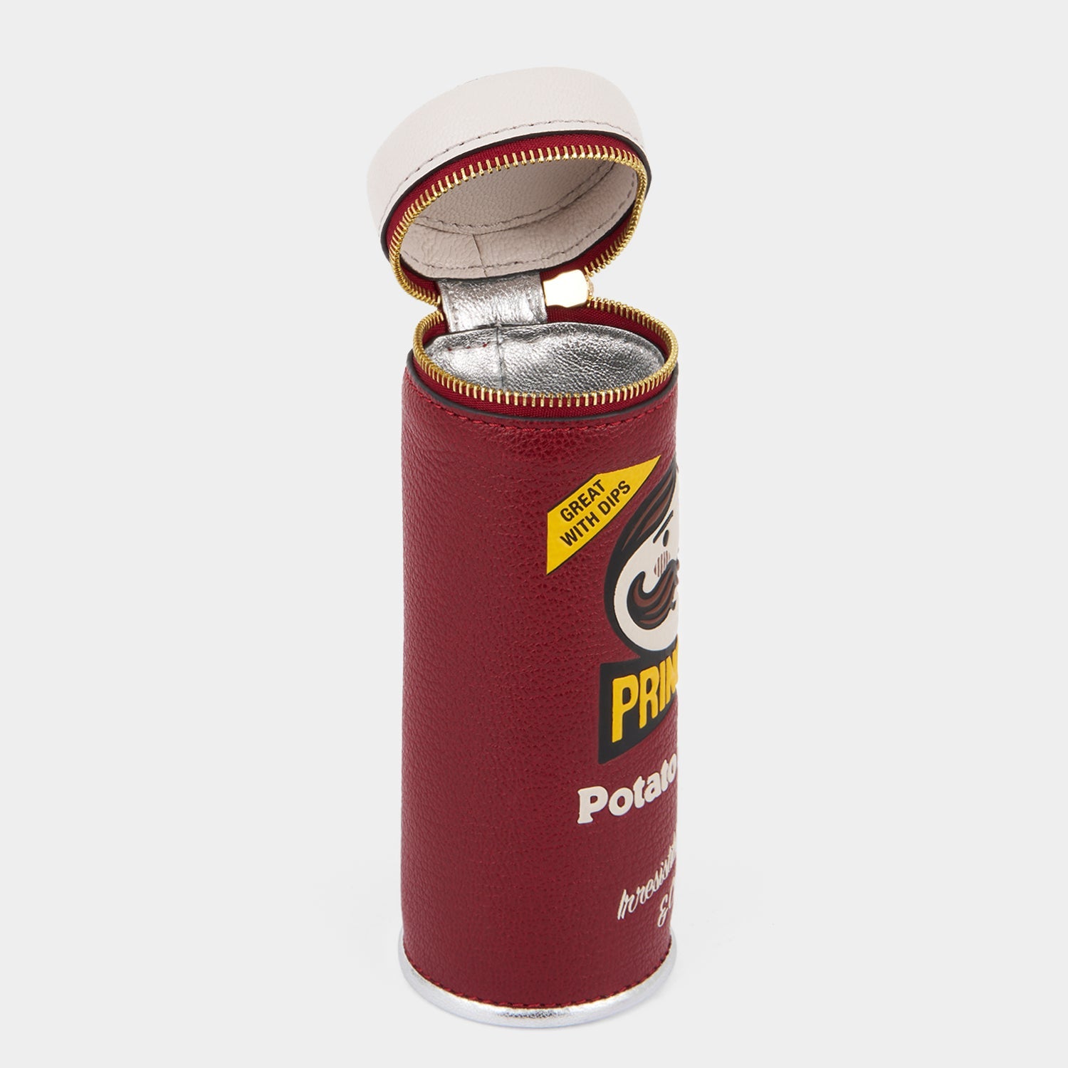 Anya Brands Pringles Coin Purse -

          
            Smooth Leather in Vampire Red -
          

          Anya Hindmarch US
