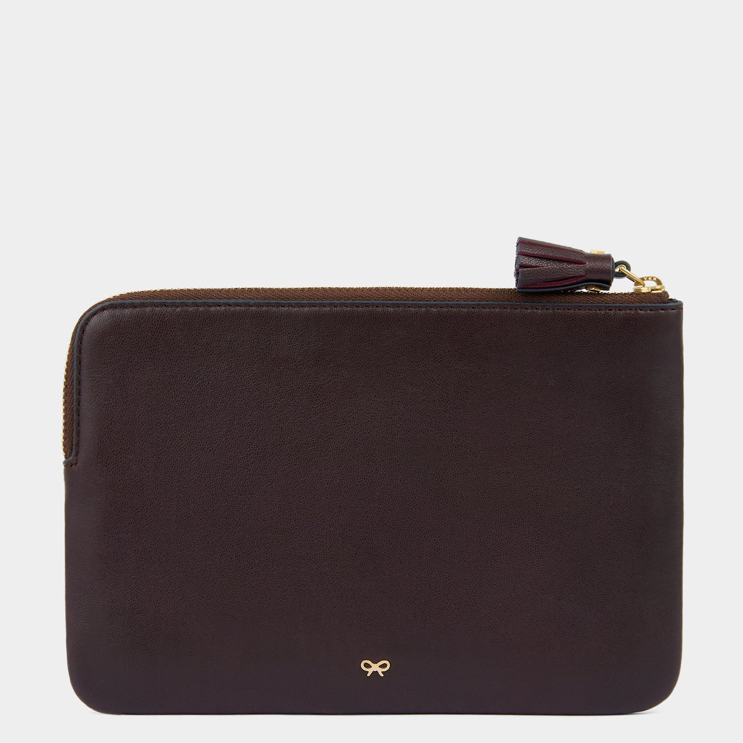 Eyelet Character Zip Loose Pocket -

          
            Smooth Leather in Grape Purple -
          

          Anya Hindmarch US
