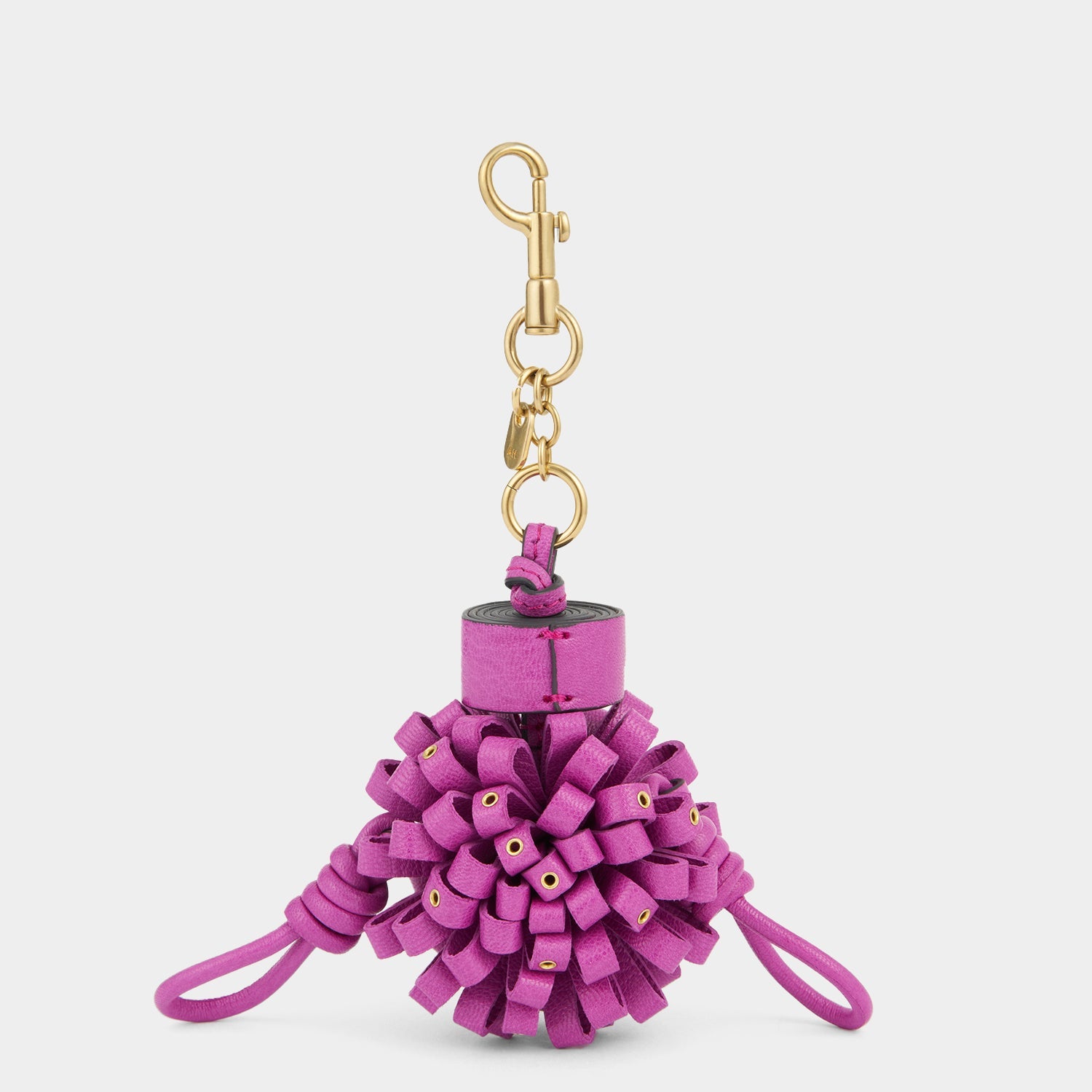Eyelet Character Charm -

          
            Sooth Leather in Bramble Pink -
          

          Anya Hindmarch US
