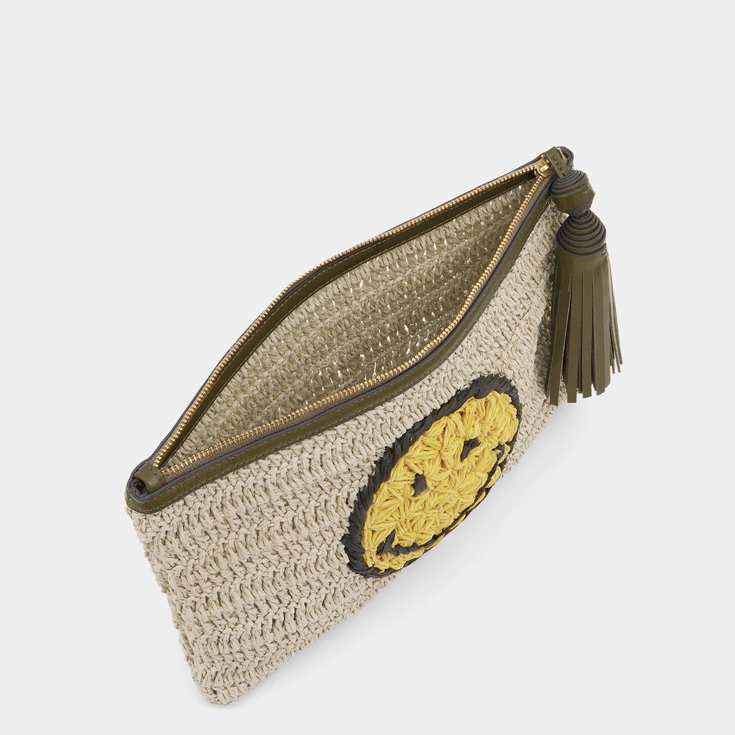Raffia Wink Pochette | Anya Hindmarch US