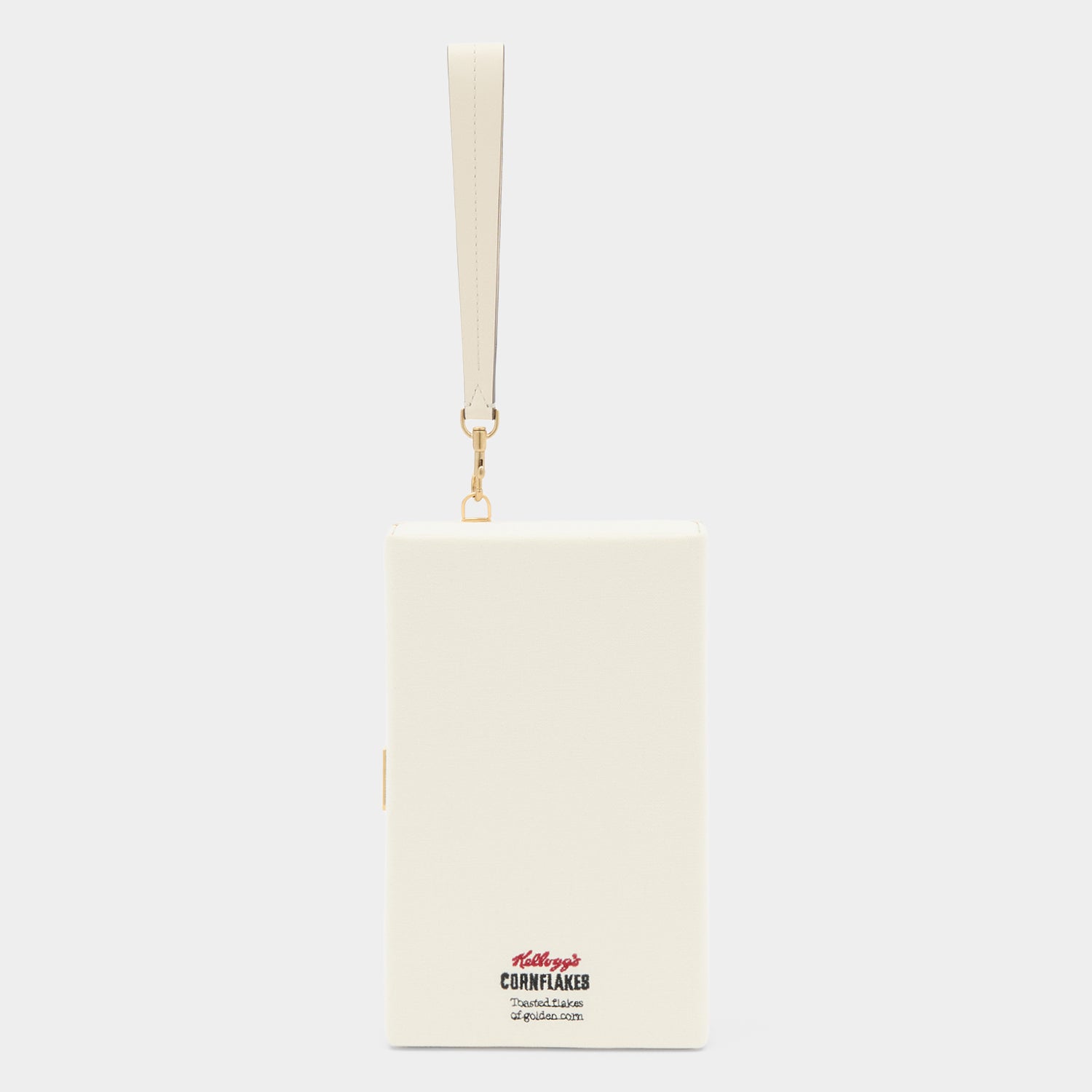 Anya Brands Corn Flakes Clutch -

          
            Recycled Canvas in Lemon Sorbet White -
          

          Anya Hindmarch US
