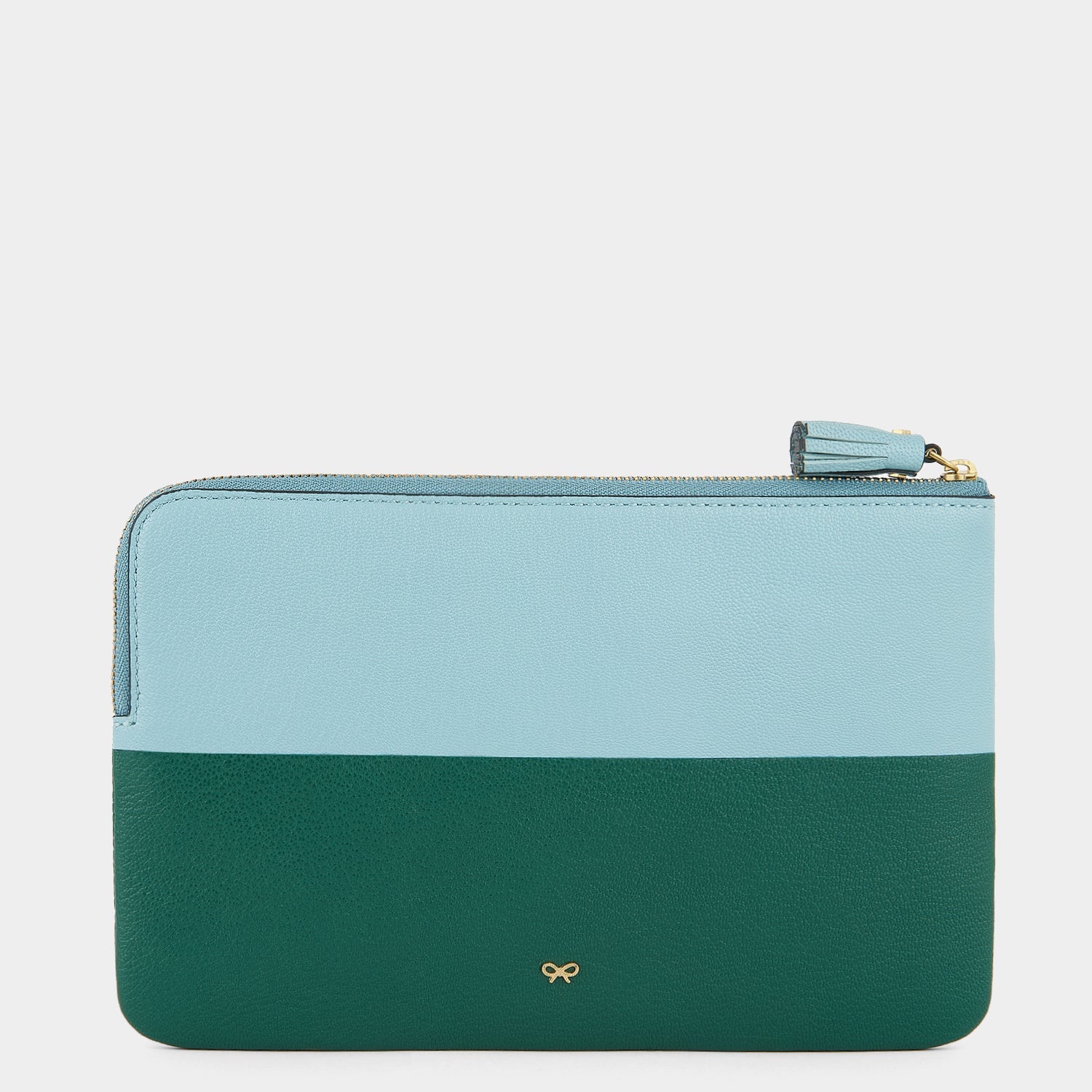 Peanuts Snoopy Zip Loose Pocket -

          
            Capra Leather in Mayan Blue -
          

          Anya Hindmarch US
