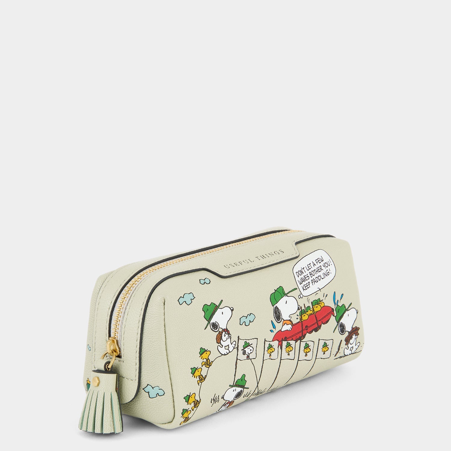 Peanuts Snoopy Useful Things -

          
            Capra Leather in Eau De Nil Green -
          

          Anya Hindmarch US

