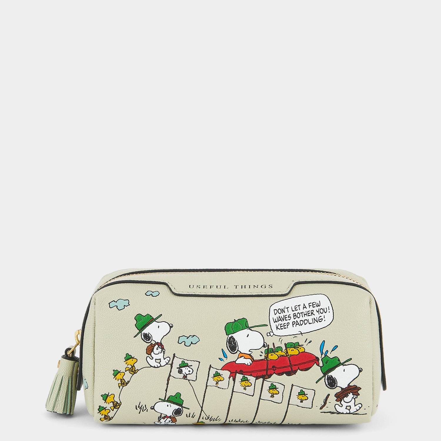 Peanuts Snoopy Useful Things -

          
            Capra Leather in Eau De Nil Green -
          

          Anya Hindmarch US
