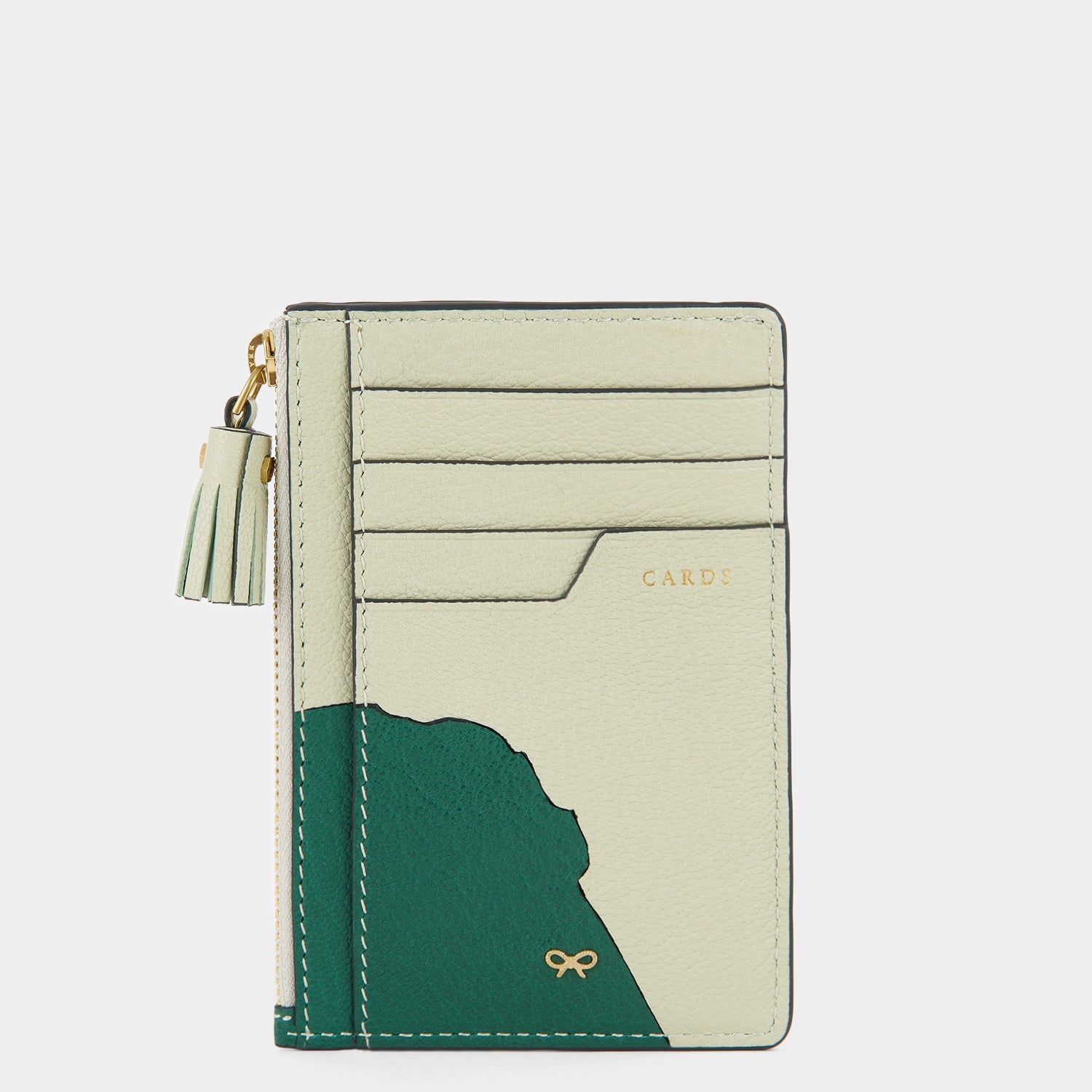 Peanuts Snoopy Zip Card Case -

          
            Capra Leather in Eau De Nil Green -
          

          Anya Hindmarch US
