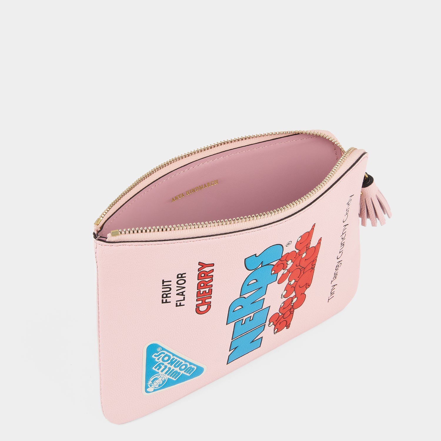 Anya Brands Nerds Zip Loose Pocket -

          
            Calf Leather in Tuberosa White -
          

          Anya Hindmarch US
