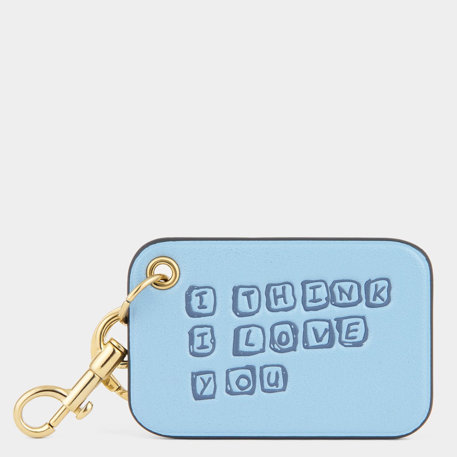 Scribble Charm -

          
            Calf Leather in School Blue -
          

          Anya Hindmarch US
