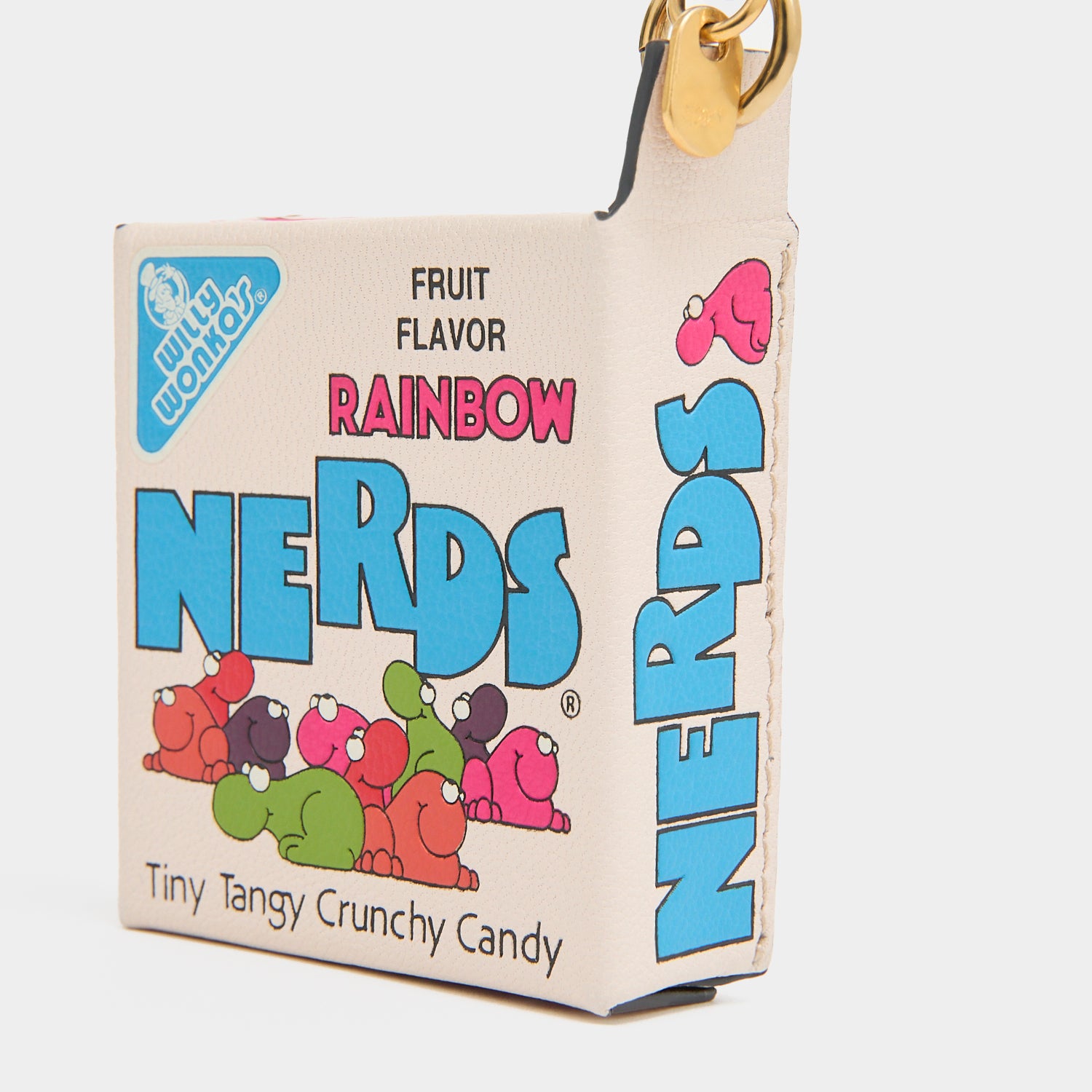 Anya Brands Nerds Charm -

          
            Calf Leather in Chalk White -
          

          Anya Hindmarch US
