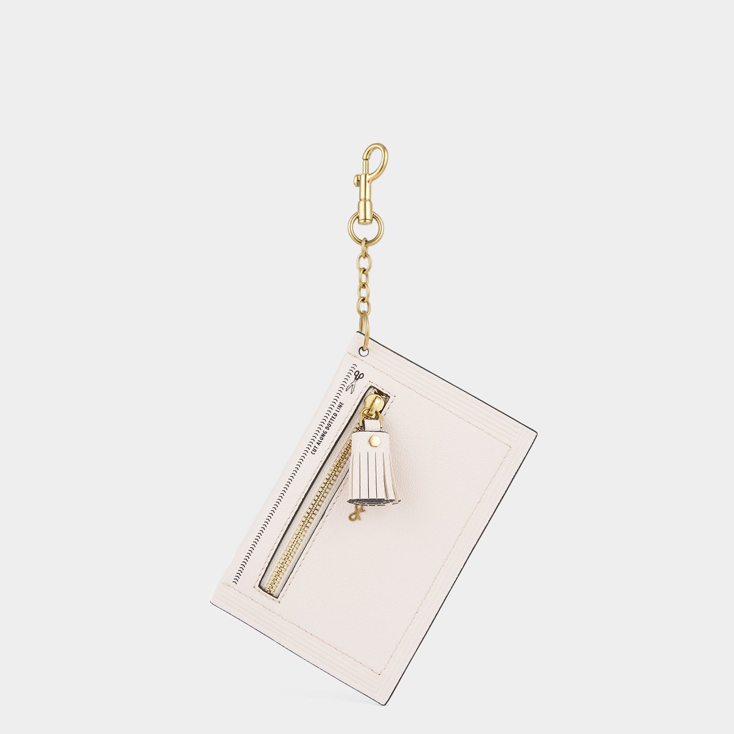 Anya Brands Double Dip Charm Earphone Case -

          
            Calf Leather in Optic White -
          

          Anya Hindmarch US
