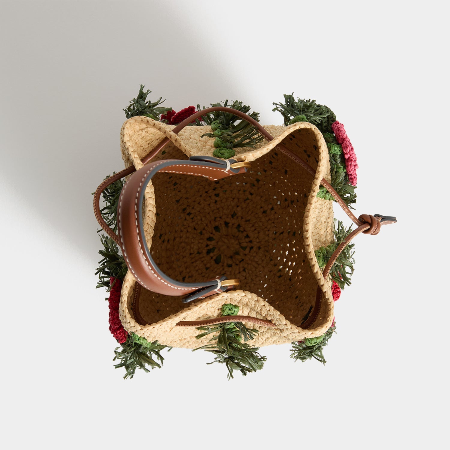 Raffia Cactus Cross-body | Anya Hindmarch US