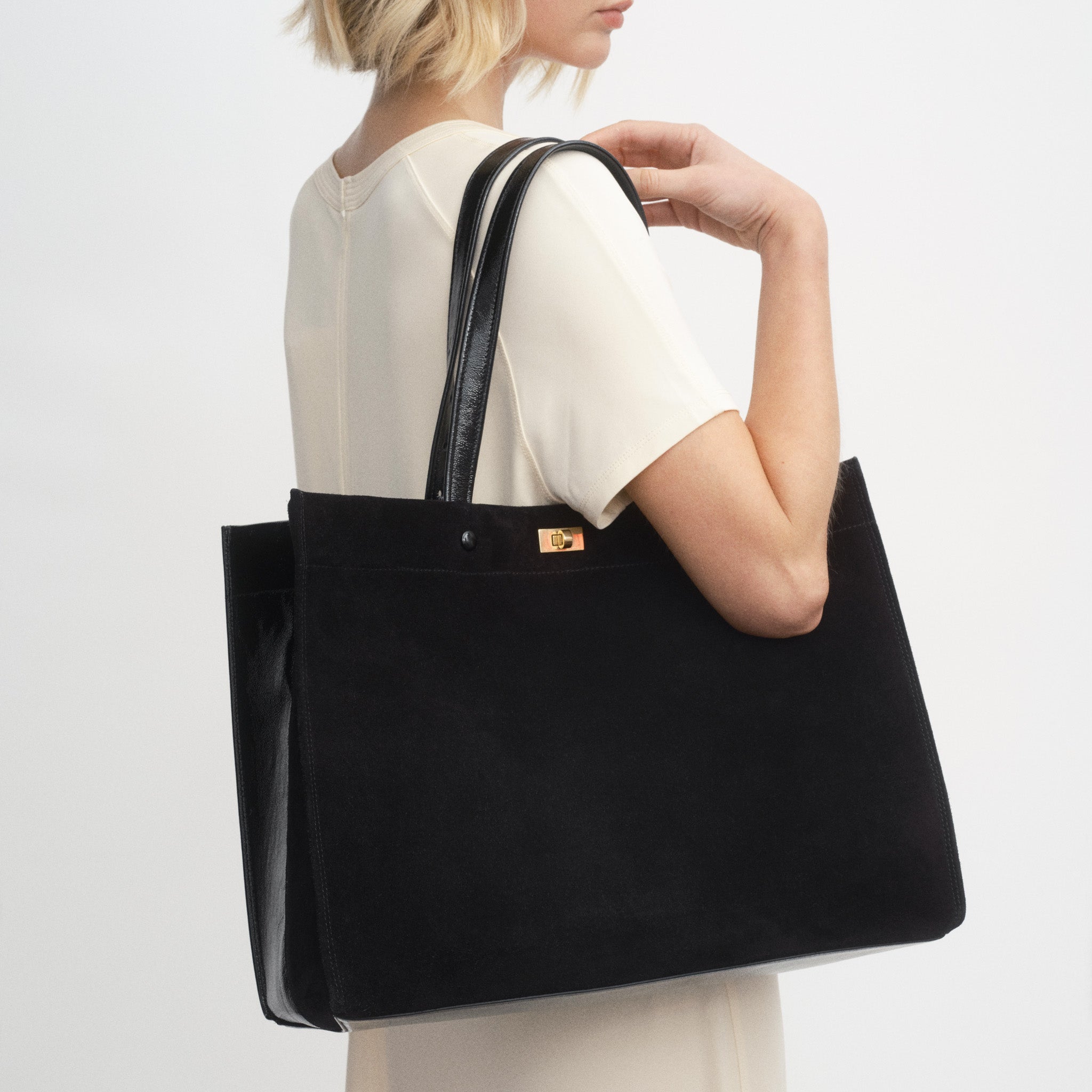 Mortimer Tote -

          
            Suede Leather -
          

          Anya Hindmarch US
