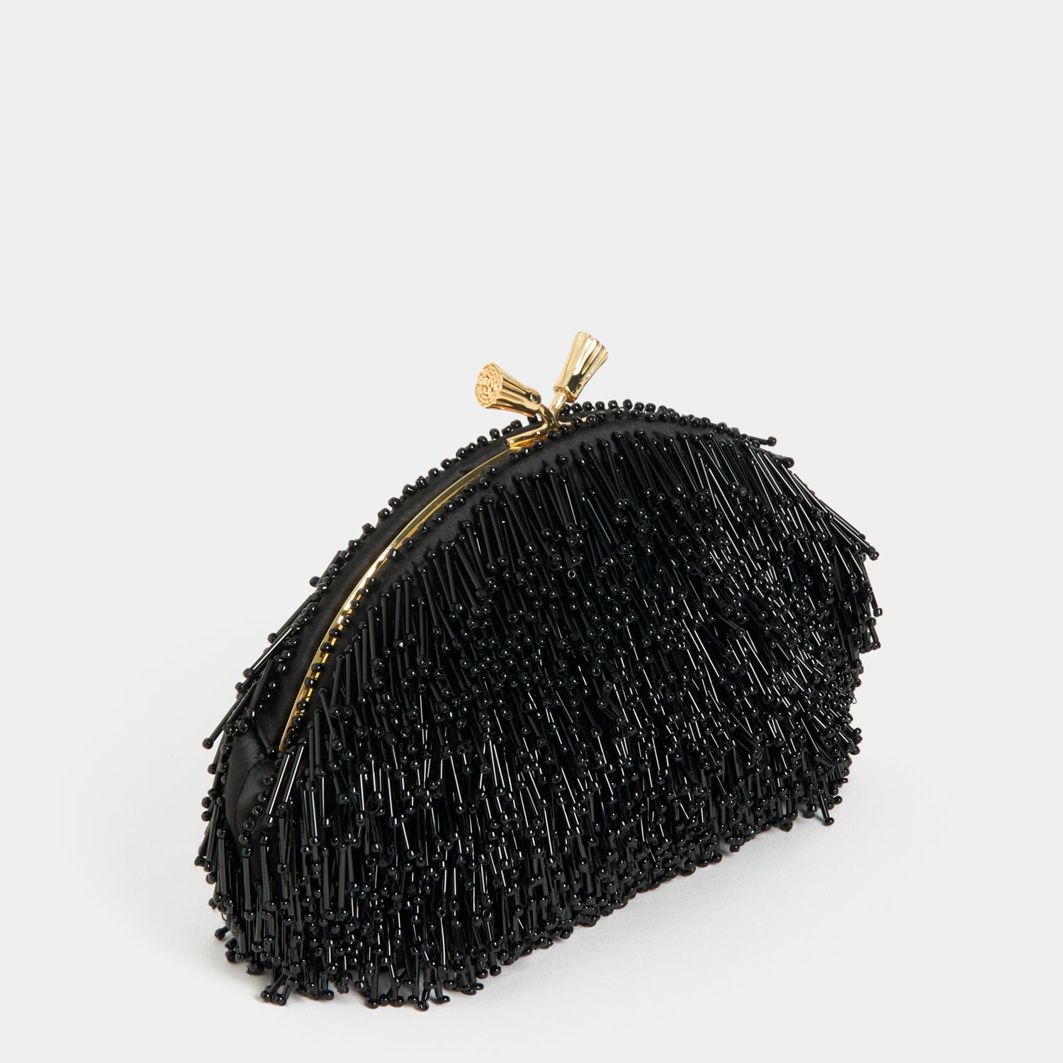 Embellished Eyes Clutch -

          
            Beads in Black -
          

          Anya Hindmarch US
