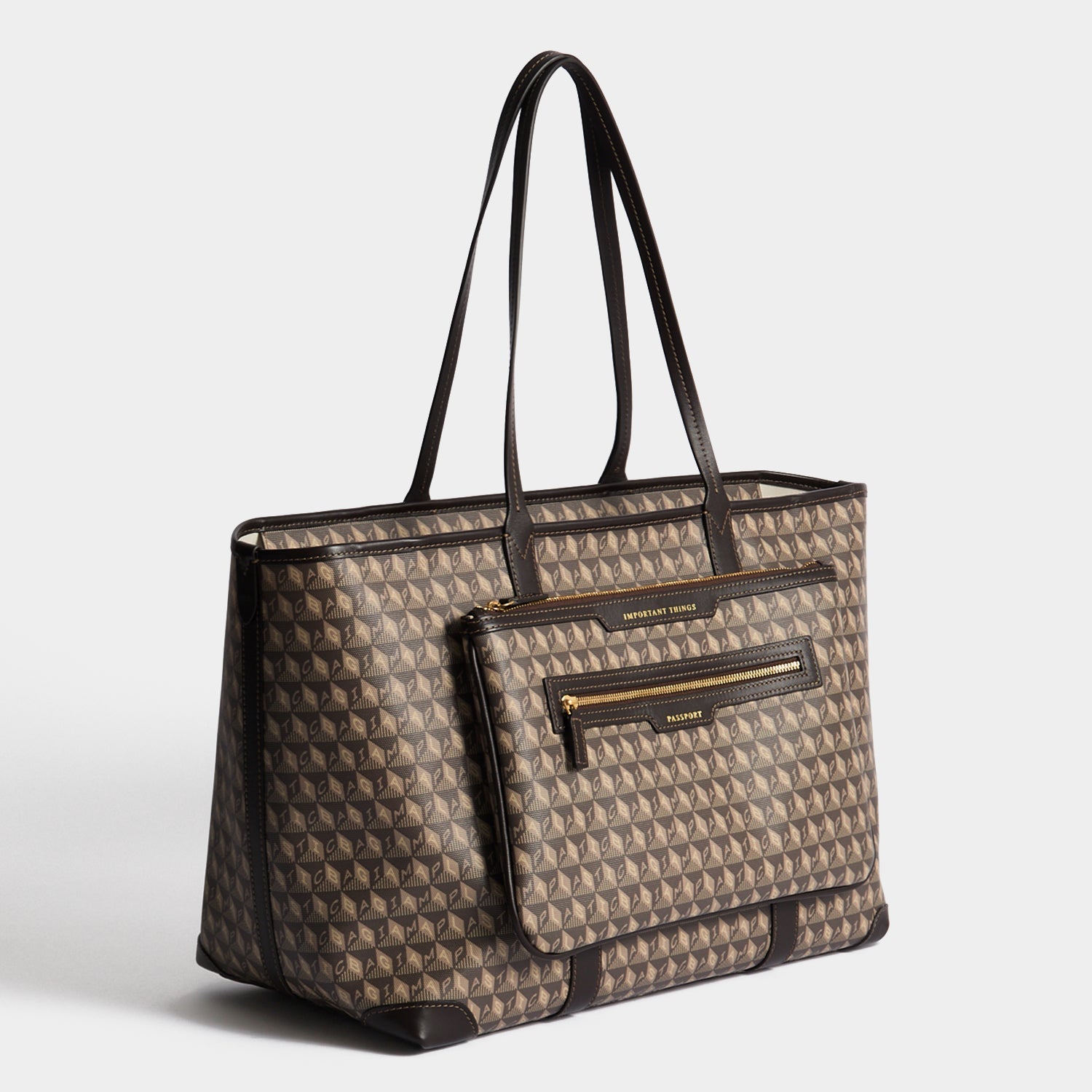 I Am A Plastic Bag In-Flight Tote -

          
            Recycled Canvas in Truffle -
          

          Anya Hindmarch US
