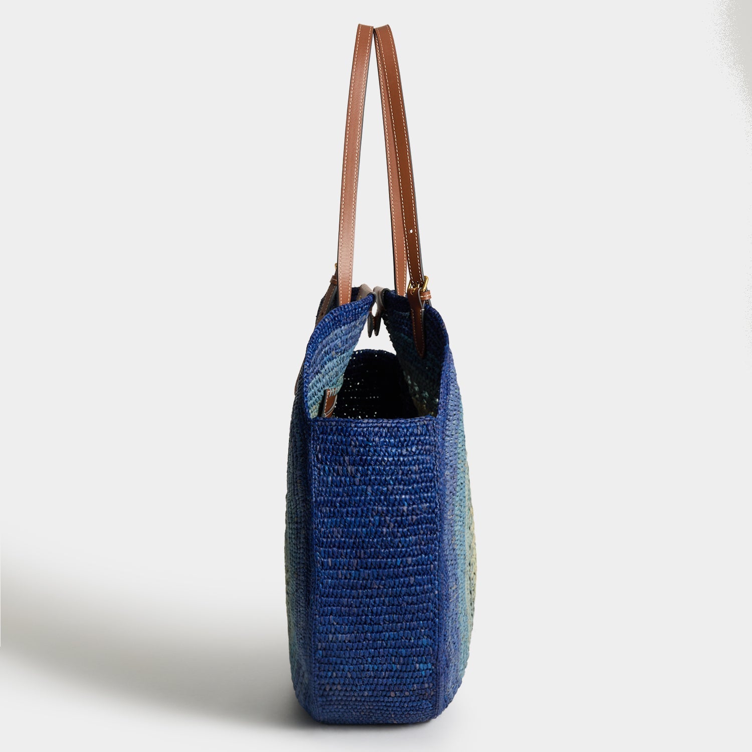 Raffia Round Bow Tote | Anya Hindmarch US