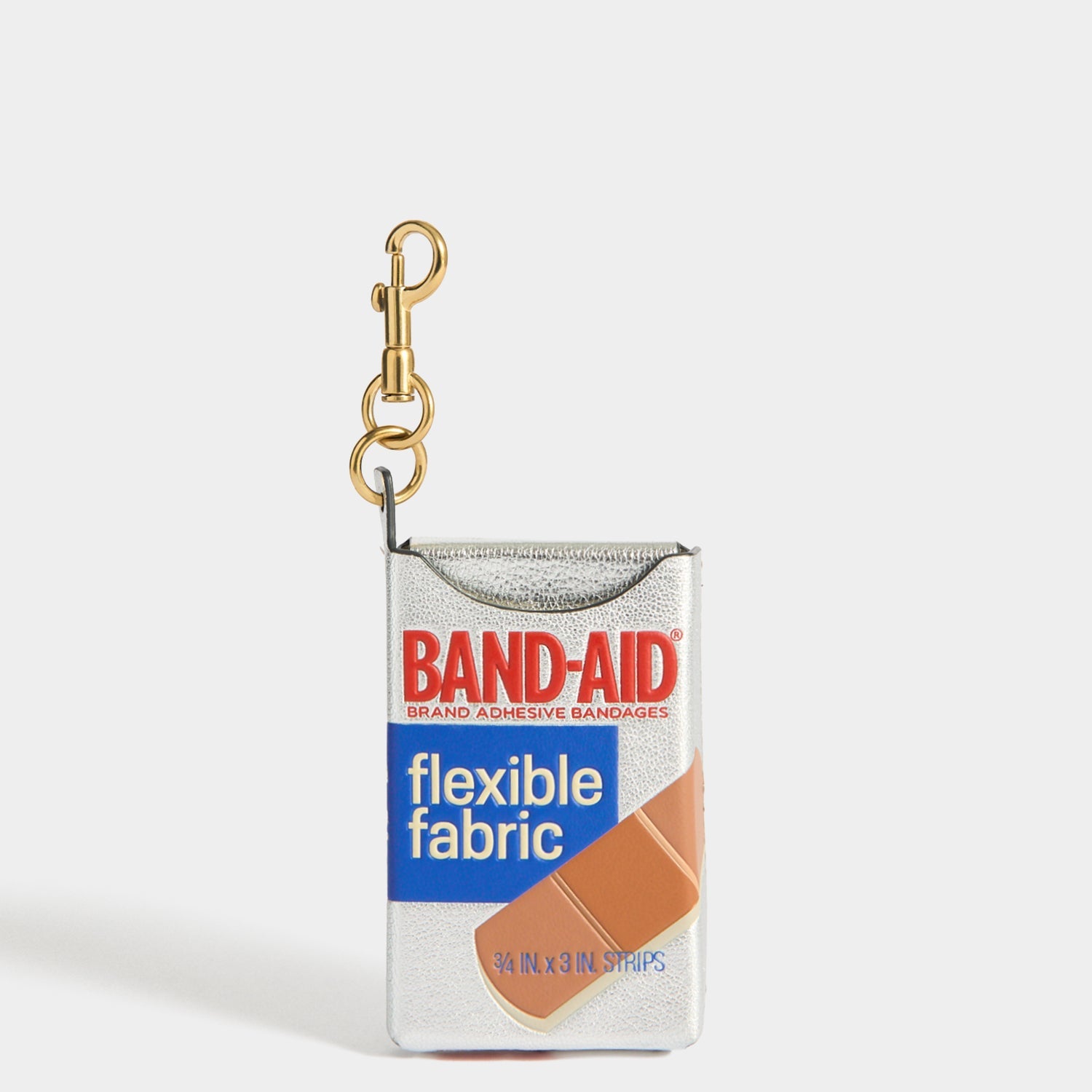 Anya Brands BAND-AID® Brand Charm -

          
            Capra Leather in Silver -
          

          Anya Hindmarch US
