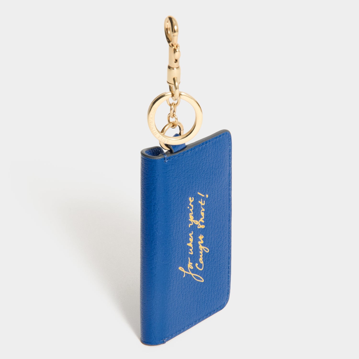 Bespoke Envelope Charm -

          
            Capra Leather in Cobalt -
          

          Anya Hindmarch US
