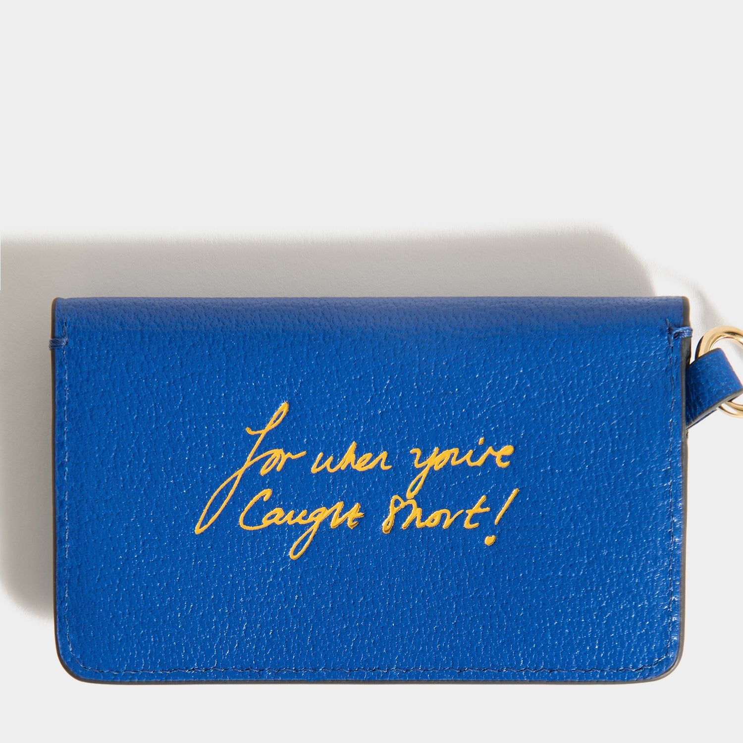 Bespoke Envelope Charm -

          
            Capra Leather in Cobalt -
          

          Anya Hindmarch US
