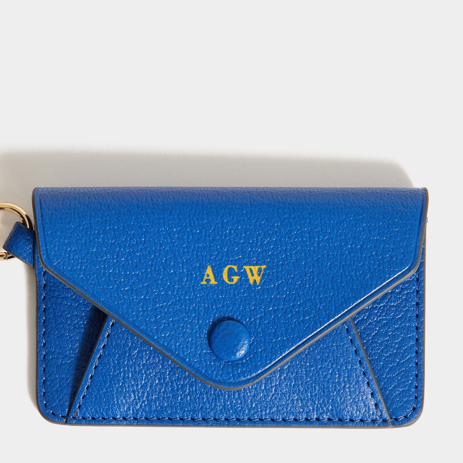 Bespoke Envelope Charm -

          
            Capra Leather in Cobalt -
          

          Anya Hindmarch US
