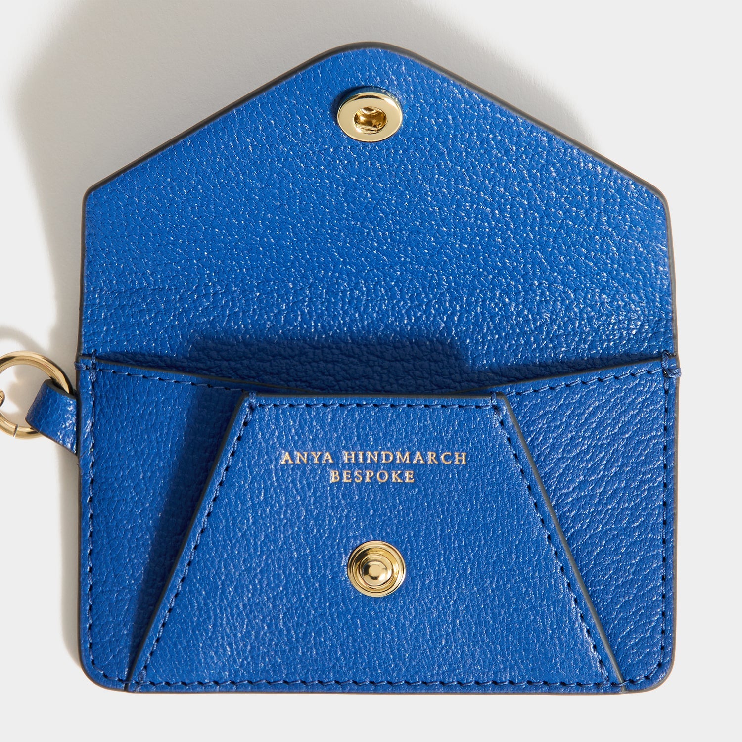 Bespoke Envelope Charm -

          
            Capra Leather in Cobalt -
          

          Anya Hindmarch US
