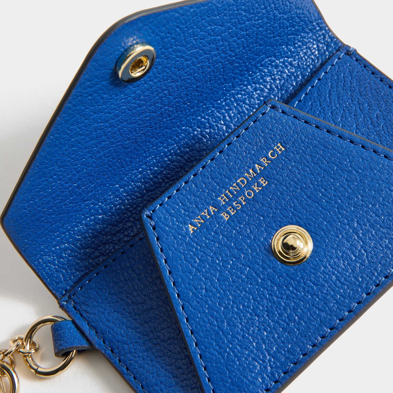 Bespoke Envelope Charm -

          
            Capra Leather in Cobalt -
          

          Anya Hindmarch US
