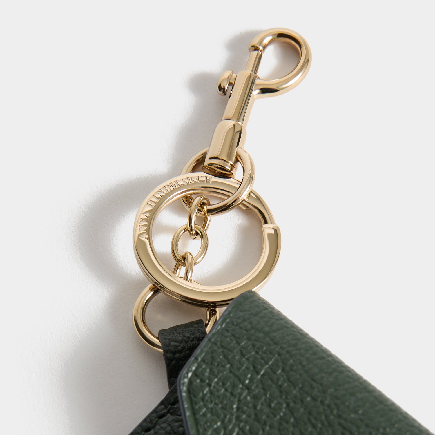 Bespoke Envelope Charm -

          
            Capra Leather in Forest Green -
          

          Anya Hindmarch US

