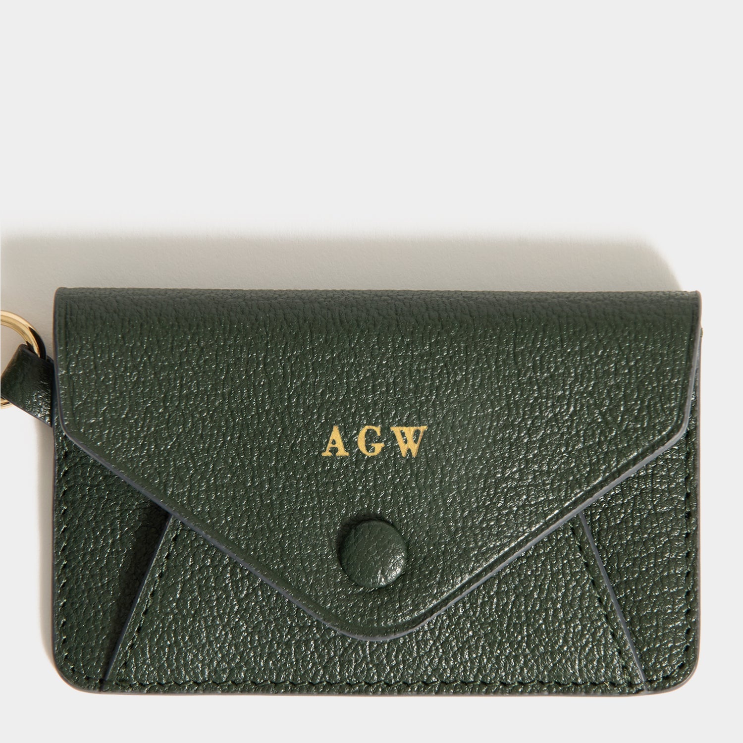 Bespoke Envelope Charm -

          
            Capra Leather in Forest Green -
          

          Anya Hindmarch US
