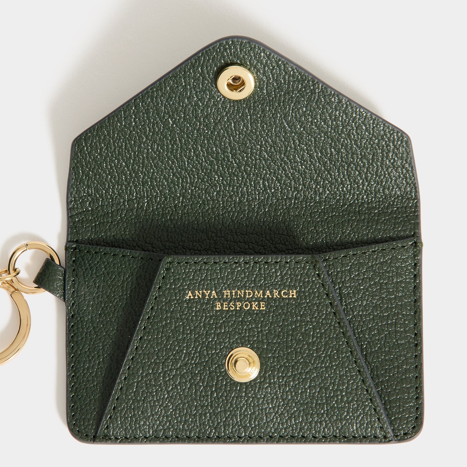 Bespoke Envelope Charm -

          
            Capra Leather in Forest Green -
          

          Anya Hindmarch US
