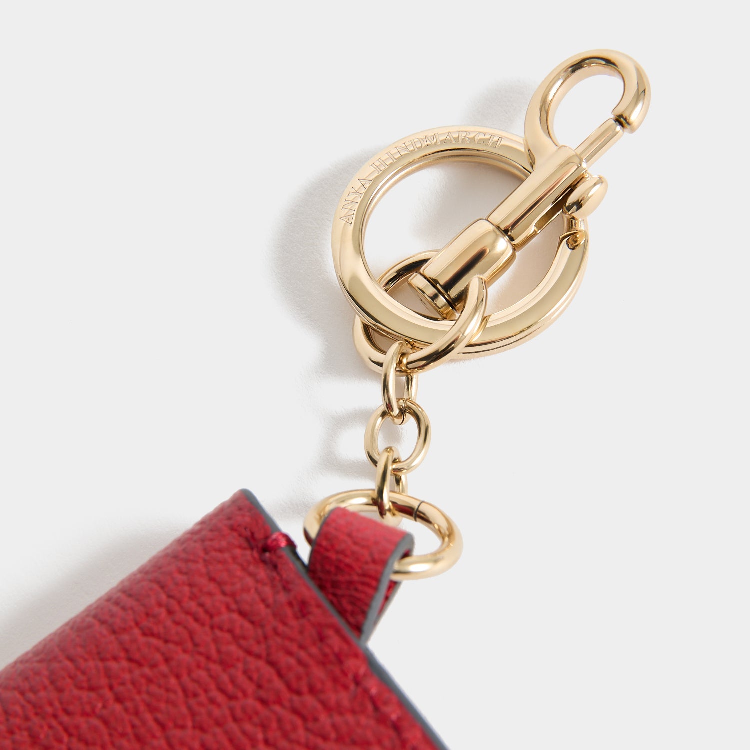 Bespoke Envelope Charm -

          
            Capra Leather in Red -
          

          Anya Hindmarch US
