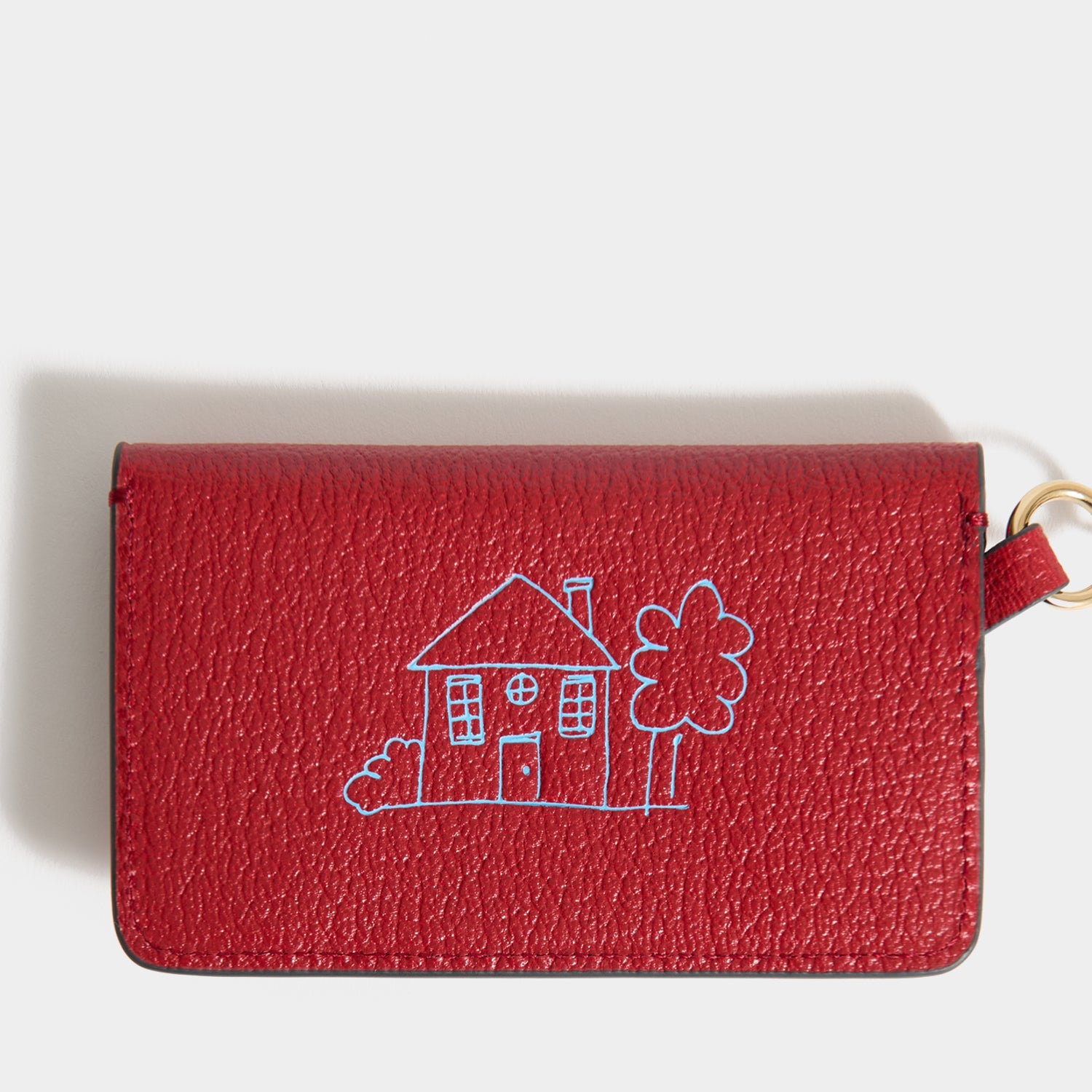 Bespoke Envelope Charm -

          
            Capra Leather in Red -
          

          Anya Hindmarch US
