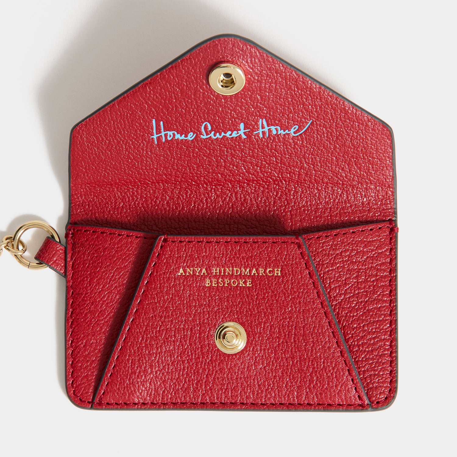 Bespoke Envelope Charm -

          
            Capra Leather in Red -
          

          Anya Hindmarch US

